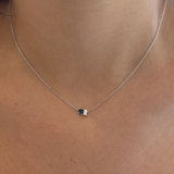 Elara Parti Sapphire Toi et Moi Necklace