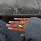 Astra Marquise Pinky Ring - Ready in 7 Days