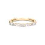 Eloise Round and Marquise Natural Diamond Band