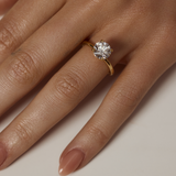Emilie 2.09ct Round Diamond Engagement Ring