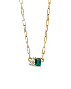 Bridget Large Toi et Moi Necklace