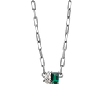Bridget Small Toi et Moi Necklace