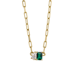Bridget Small Toi et Moi Necklace