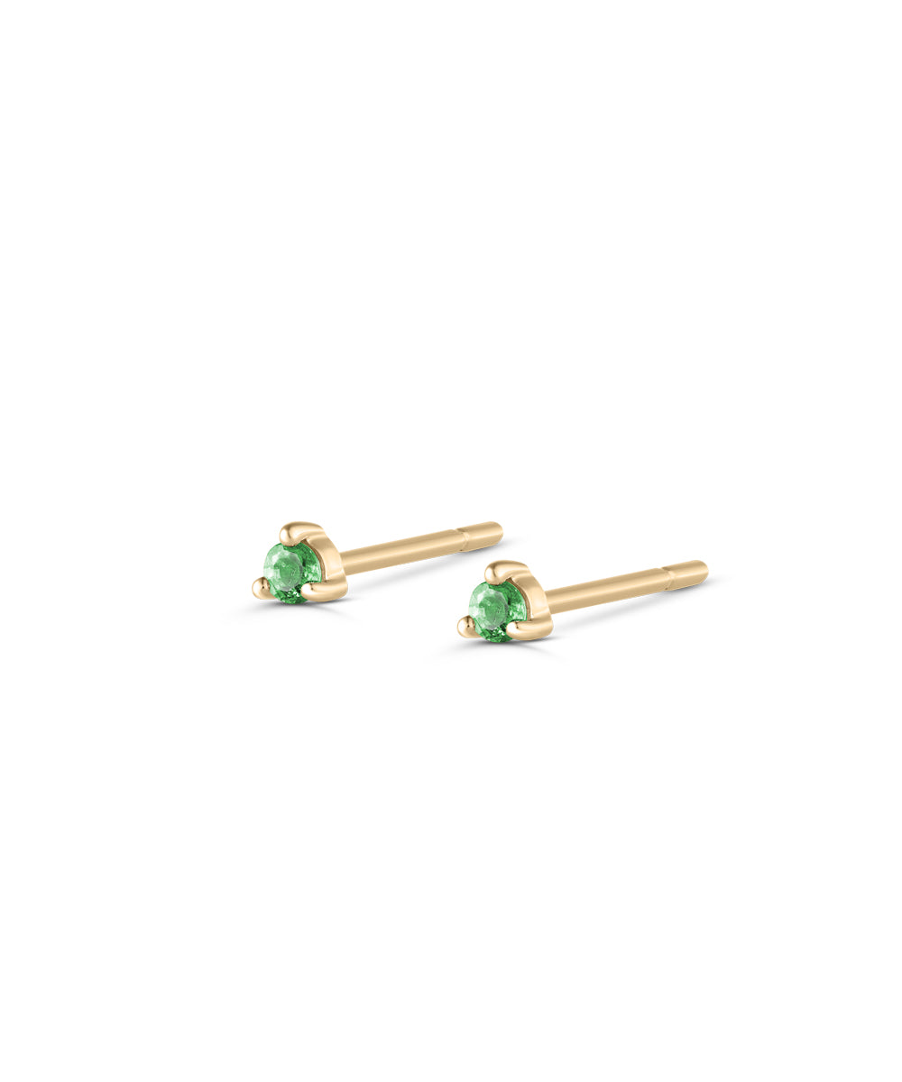 Petite Birthstone Studs classajewellers