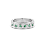 Beatrice Hand Engraved Band classajewellers