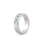 Beatrice Hand Engraved Band classajewellers