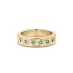 Beatrice Hand Engraved Band classajewellers