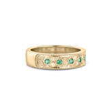 Beatrice Hand Engraved Band classajewellers