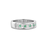 Beatrice Hand Engraved Band classajewellers