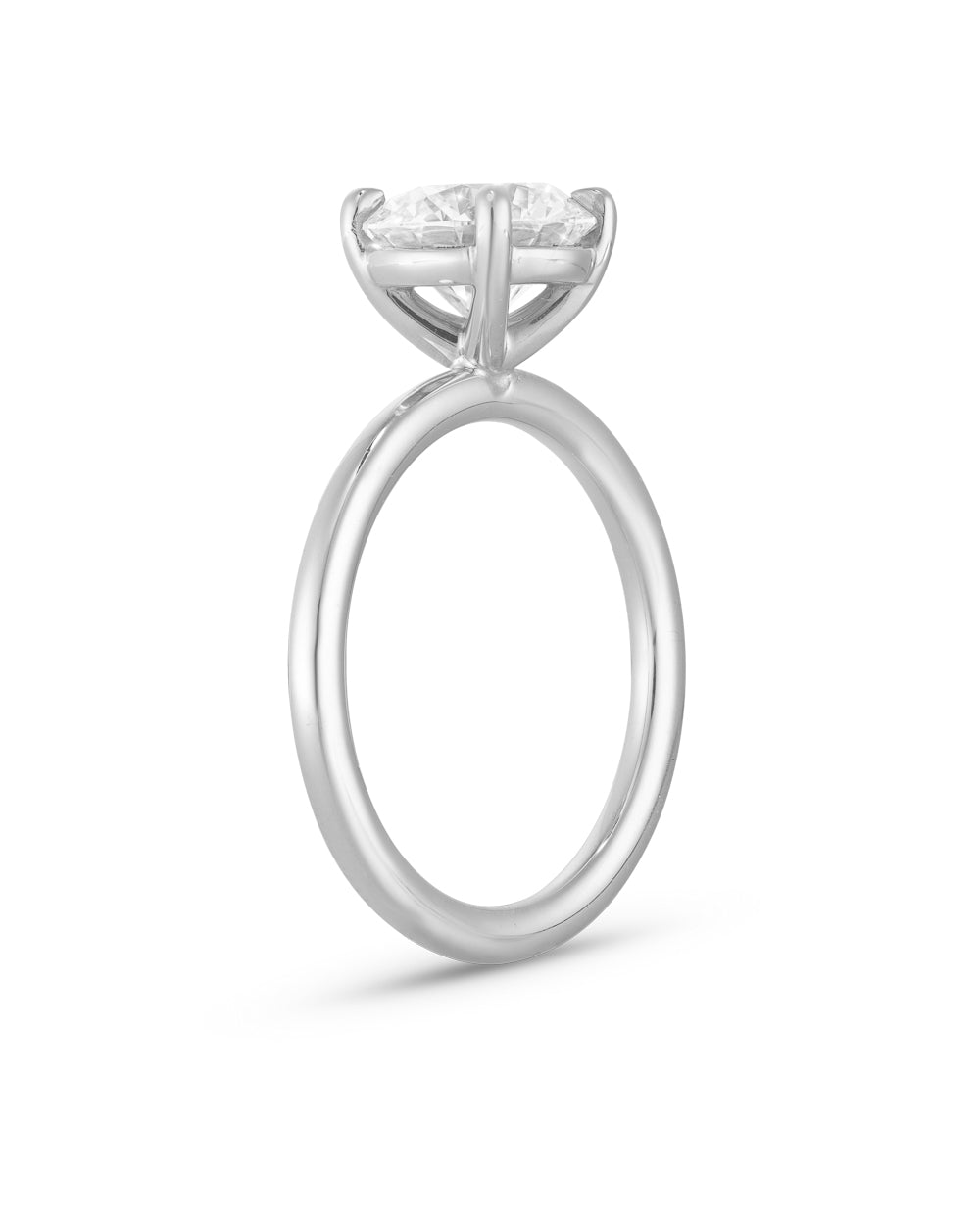 Emilie 2.01ct Round Diamond Engagement Ring