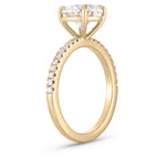 Emilie 2.08ct Round Diamond Band Engagement Ring