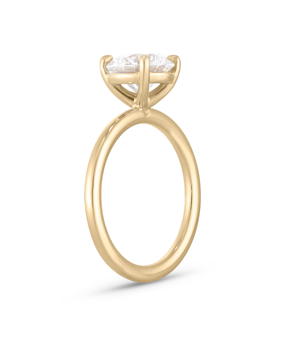 Emilie 2.09ct Round Diamond Engagement Ring