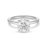 Emilie 2.01ct Round Diamond Engagement Ring