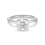 Emilie 2.01ct Round Diamond Engagement Ring