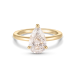 Erin 2.05ct Pear Diamond Solitaire Engagement Ring
