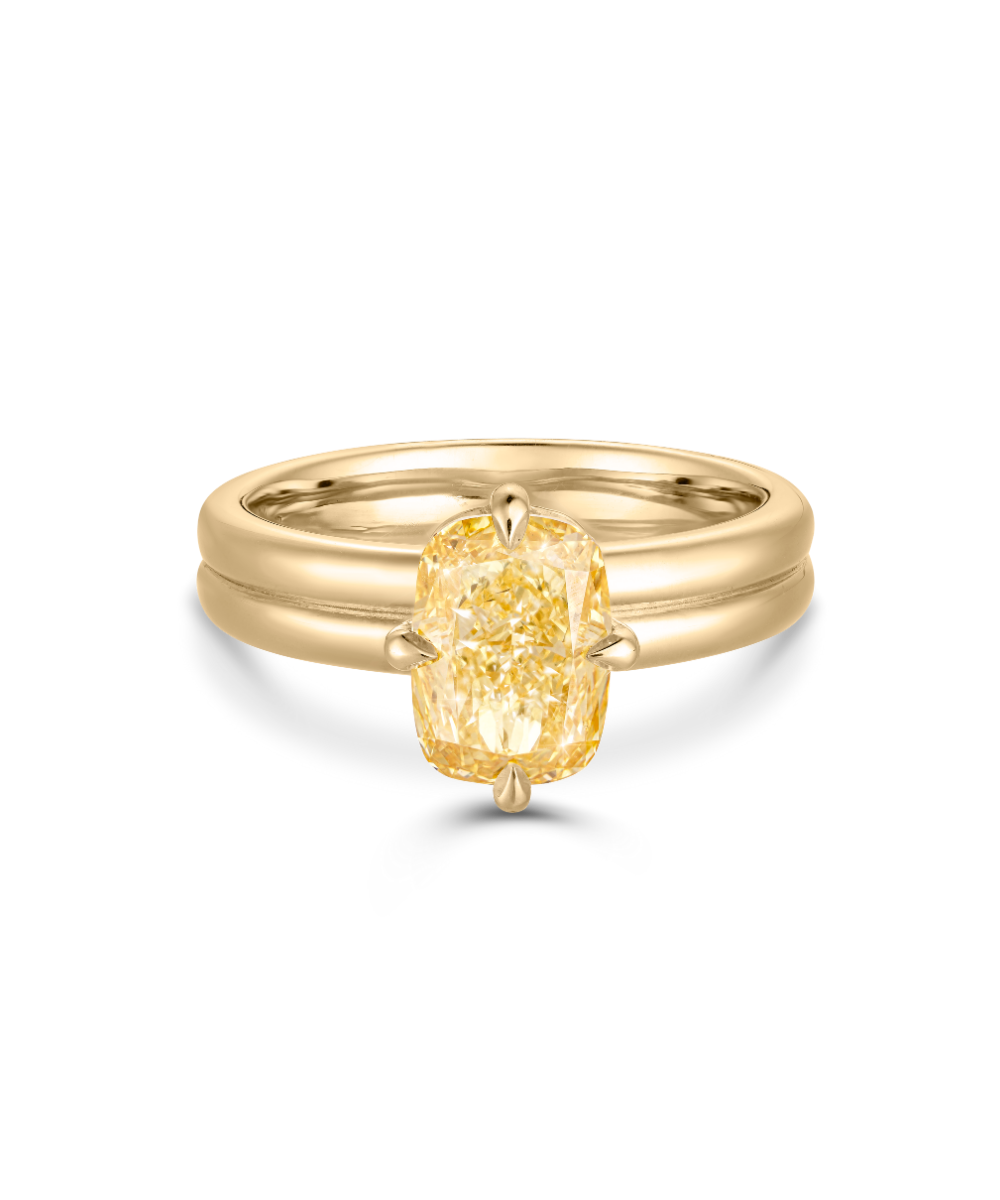 Esme 2.16ct Yellow Diamond Ring classajewellers