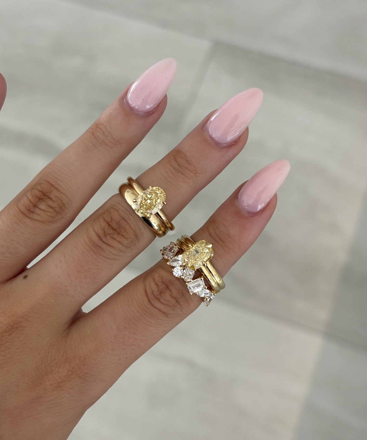 Esme 2.16ct Yellow Diamond Ring classajewellers