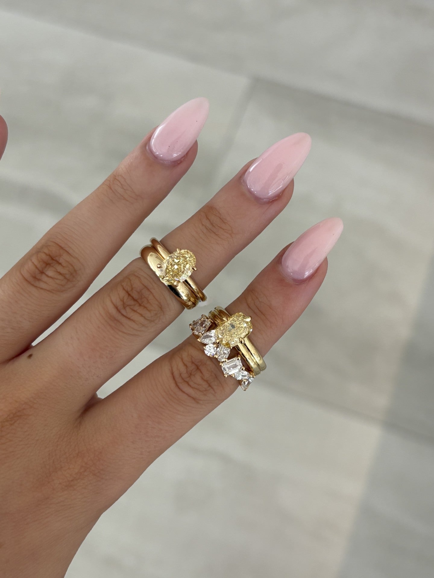 Esme 2.16ct Yellow Diamond Ring classajewellers