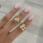 Grace 2.52ct Yellow Oval Diamond Engagement Ring classajewellers