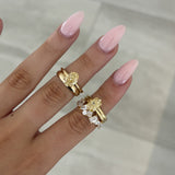 Grace 2.52ct Yellow Oval Diamond Engagement Ring classajewellers