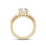 Estelle 1.56ct East West Oval Diamond Ring