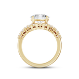 Estelle 1.56ct East West Oval Diamond Ring