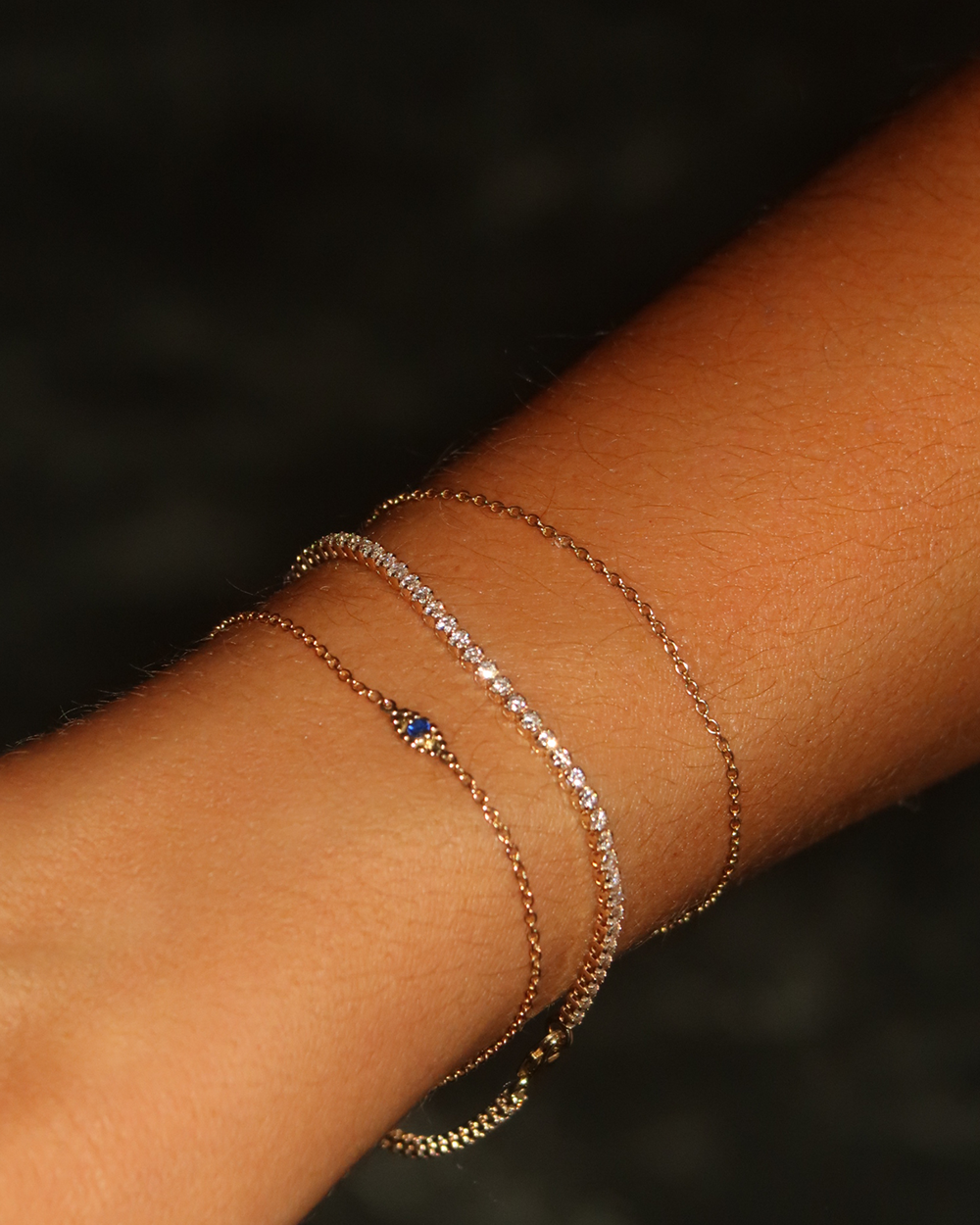 Petite Tennis Bracelet