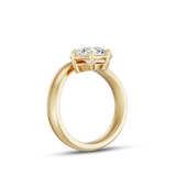Gaia 1.51ct East West Oval Diamond Ring