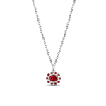 Ophelia Pendant - Garnet