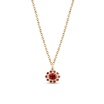 Ophelia Pendant - Garnet