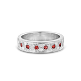 Beatrice Hand Engraved Band classajewellers