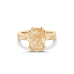 Genevieve Champagne Diamond Engagement Ring classajewellers