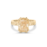 Genevieve Champagne Diamond Engagement Ring classajewellers