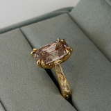 Genevieve Champagne Diamond Engagement Ring
