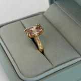 Genevieve Champagne Diamond Engagement Ring