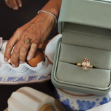Genevieve Champagne Diamond Engagement Ring