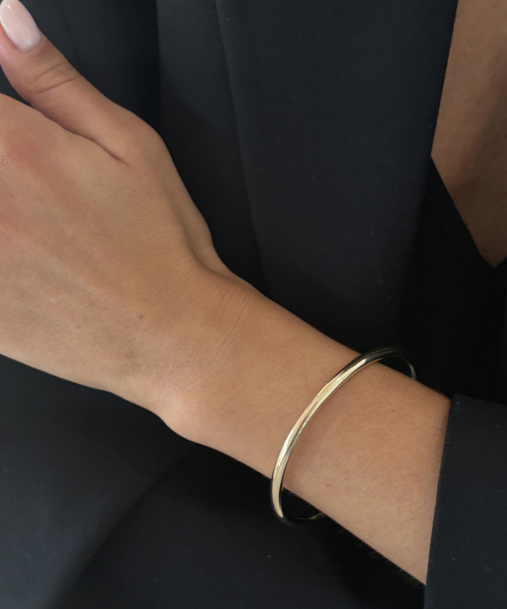Gold Golf Bangle