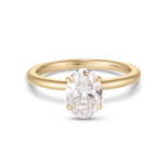 Grace 1.51ct Oval Diamond Solitaire Engagement Ring