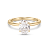 Grace 1.51ct Oval Diamond Solitaire Engagement Ring