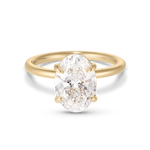 Grace 3.06ct Oval Diamond Solitaire Engagement Ring
