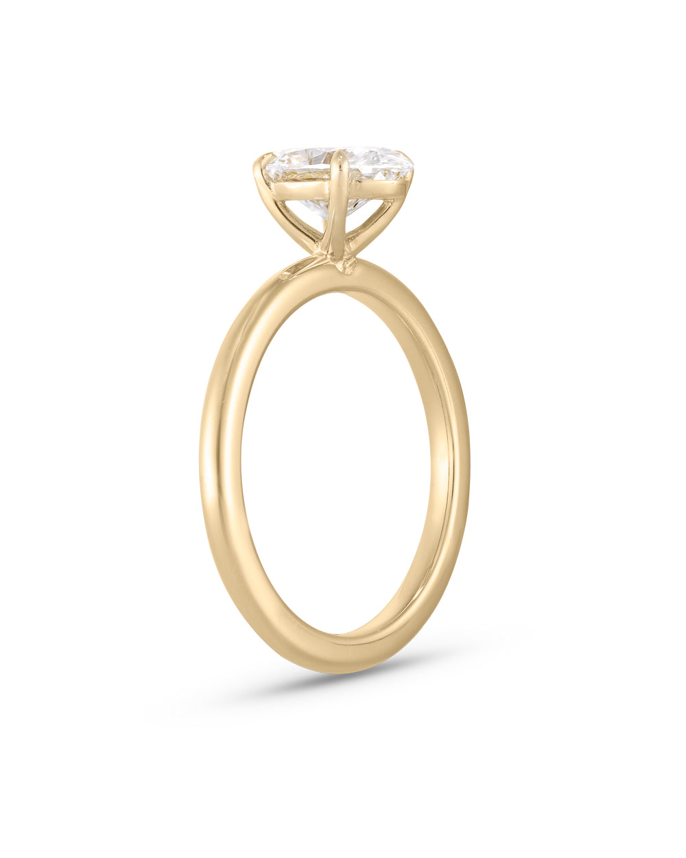 Grace 1.32ct Oval Diamond Solitaire Engagement Ring