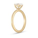 Grace 1.32ct Oval Diamond Solitaire Engagement Ring