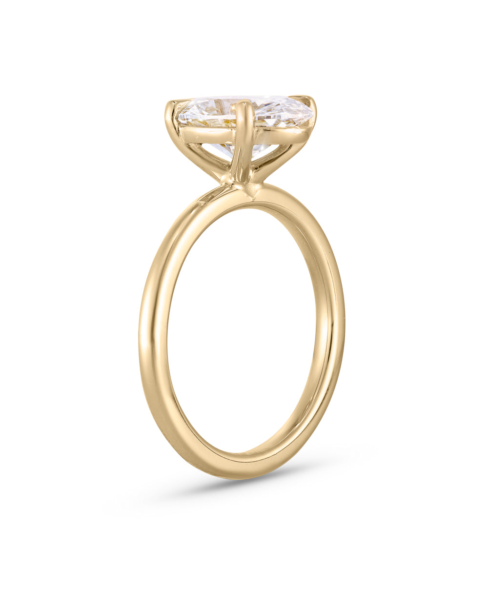 Grace 2.55ct Oval Diamond Solitaire Engagement Ring