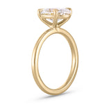 Grace 2.55ct Oval Diamond Solitaire Engagement Ring
