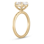 Grace 3.06ct Oval Diamond Solitaire Engagement Ring