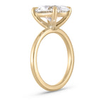 Grace 4.10ct Oval Diamond Solitaire Engagement Ring