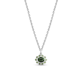 Ophelia Pendant - Green Tourmaline
