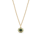 Ophelia Pendant - Green Tourmaline