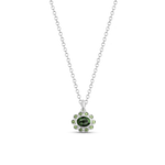 Ophelia Pendant - Green Tourmaline