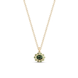 Ophelia Pendant - Green Tourmaline